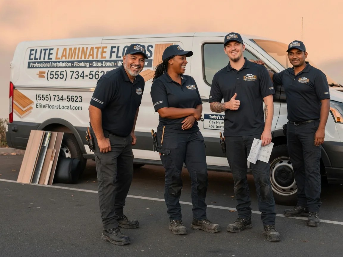 Laminate flooring installation company in Blaine, ME